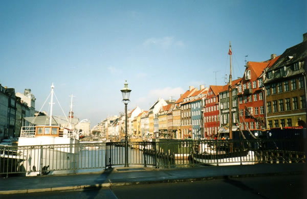 Copenhagen, il canale di Nyhavn - 28 Jul 2004