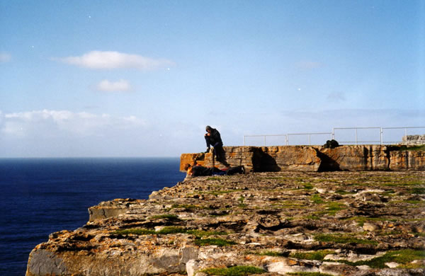 Dun Aonghasa, pancia a terra - 28 Jul 2004